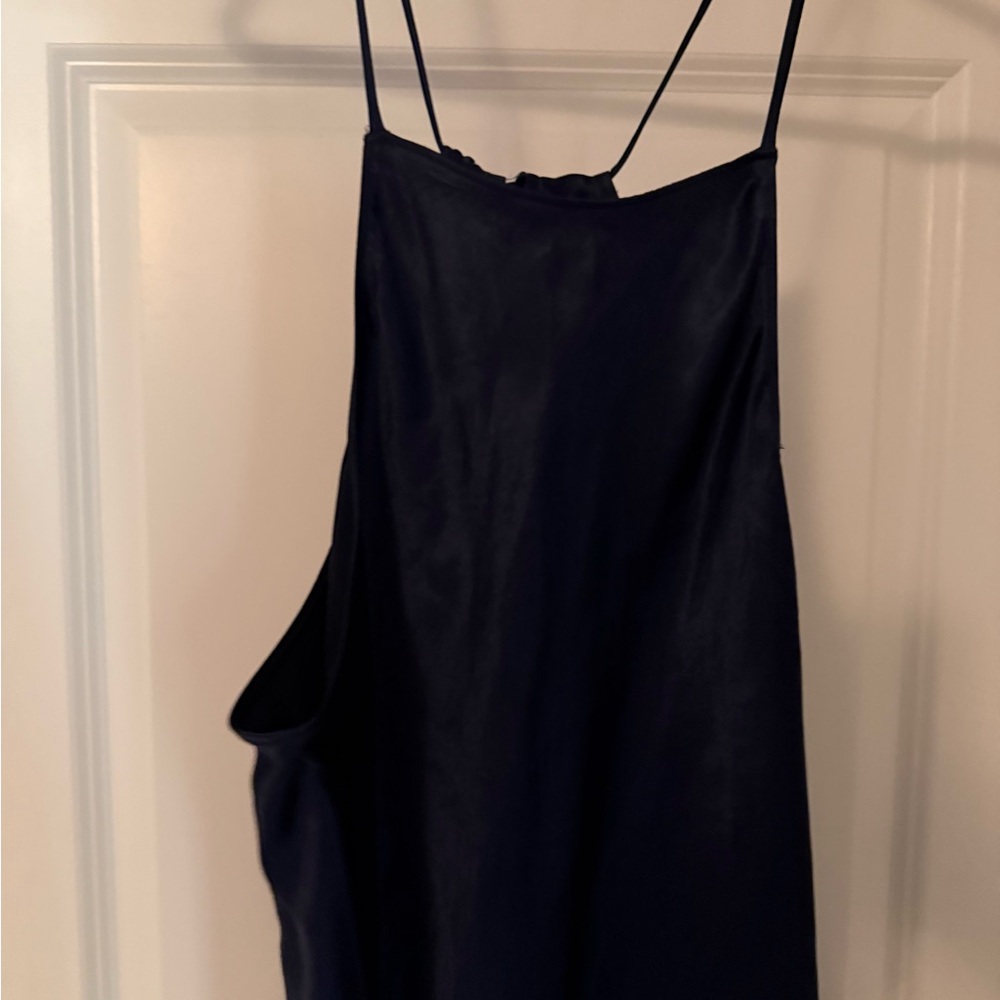 Babaton Navy Blue Midi Dress